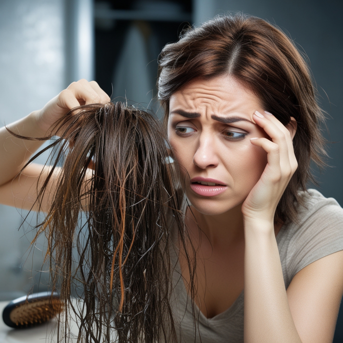 Dry and Damaged Hair