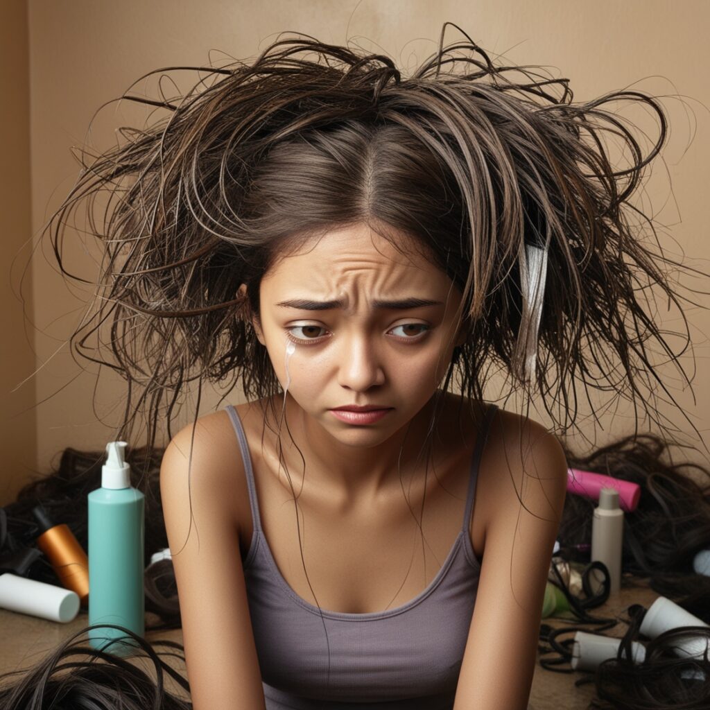 Dry and Damaged Hair