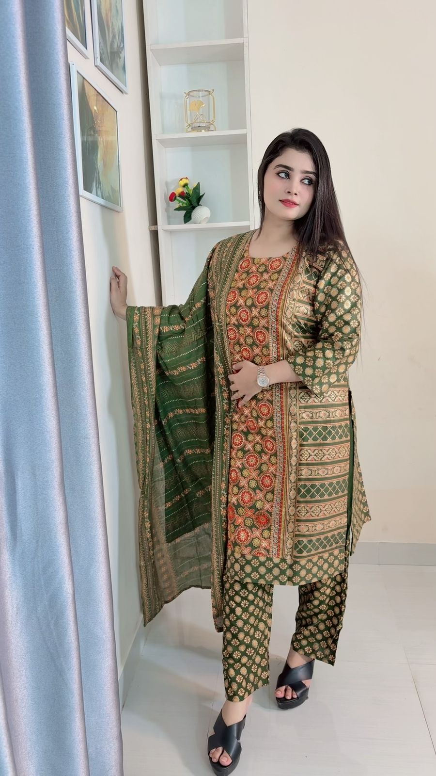 Crepe Cotton Boutique (3-Piece)