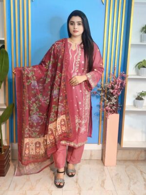 Aga Noor Cotton-3 Piece (Pakistani inspired)